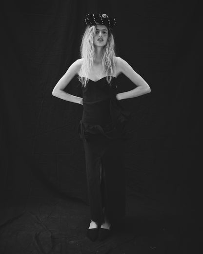 STRAPLESS NOVIA DRESS